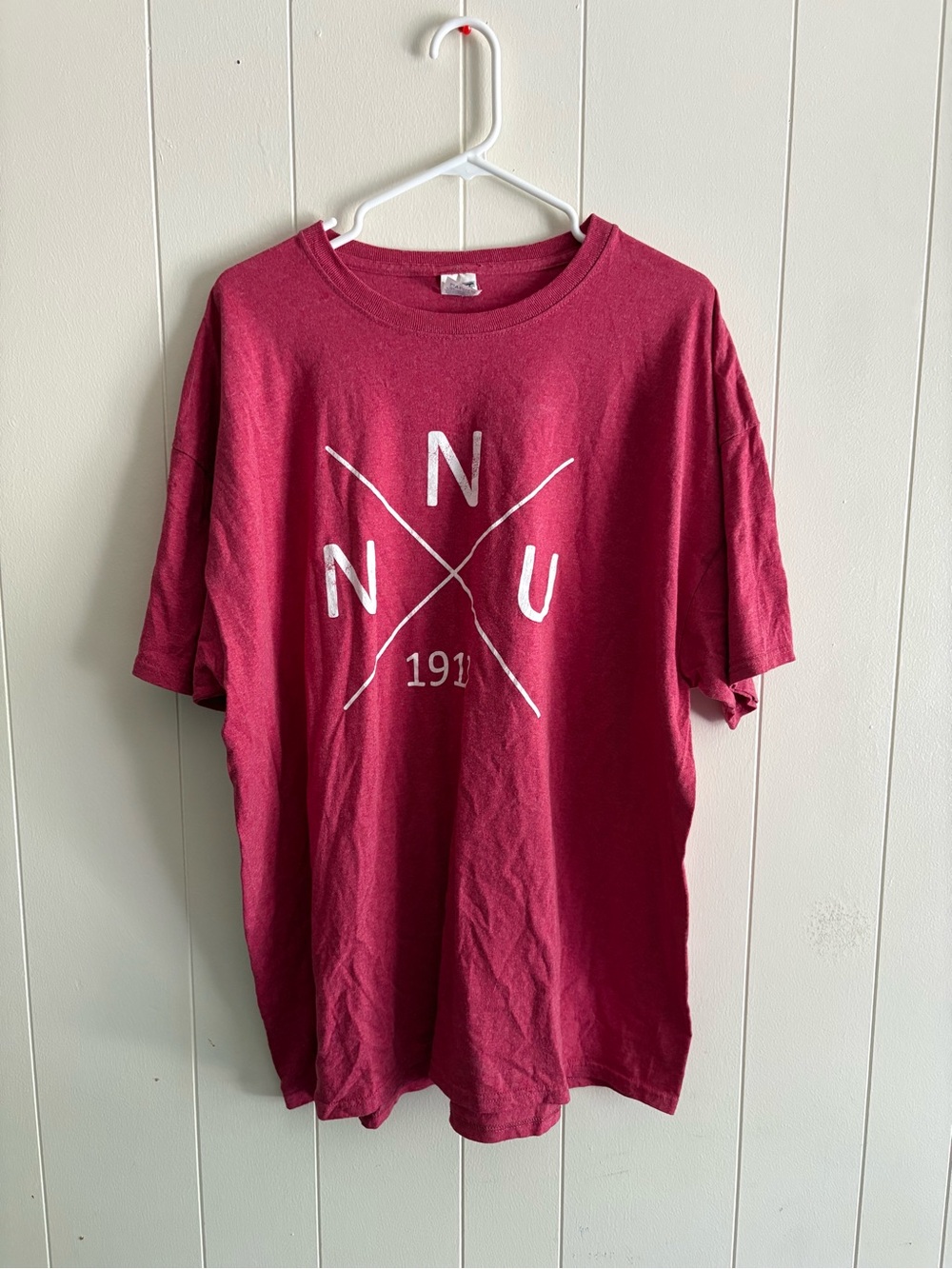 Men's Maroon NNU Northwest Nazarene University Tee